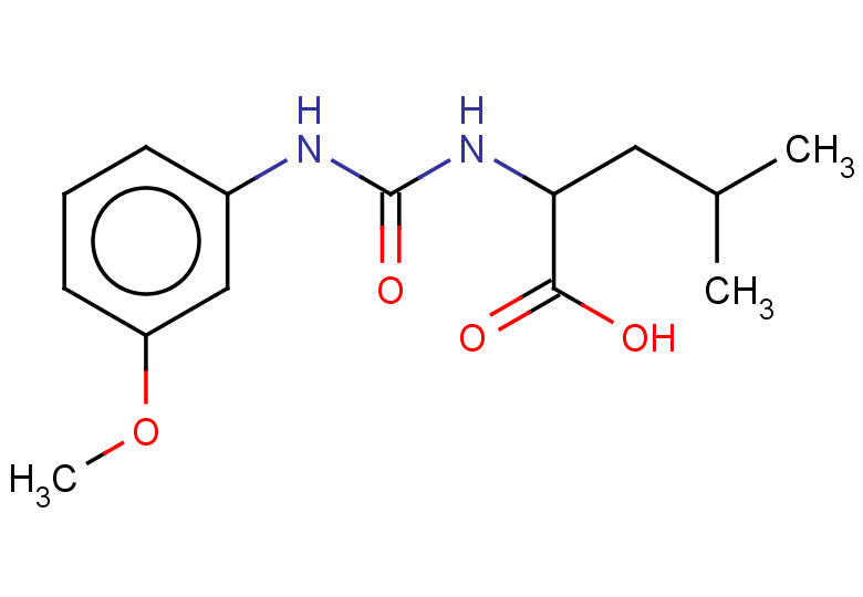2-{[(3-methoxyphenyl)carbamoyl]amino}-4-methylpentanoic acid