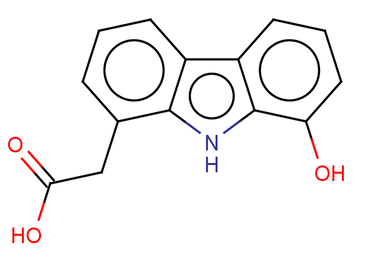 2-(8-hydroxy-9H-carbazol-1-yl)acetic acid