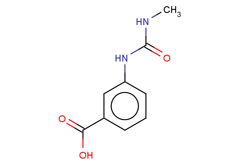 3-[(methylcarbamoyl)amino]benzoic acid