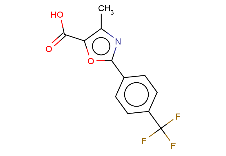 4-methyl-2-(4-(trifluoromethyl)phenyl)oxazole-5-carboxylic acid