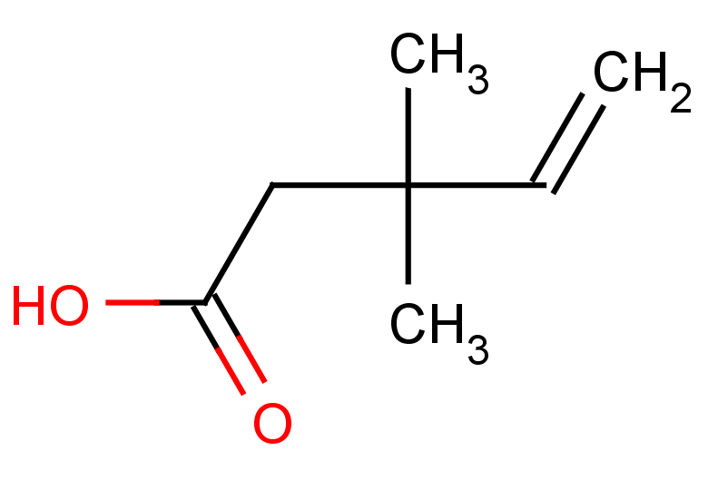 3,3-dimethylpent-4-enoic acid