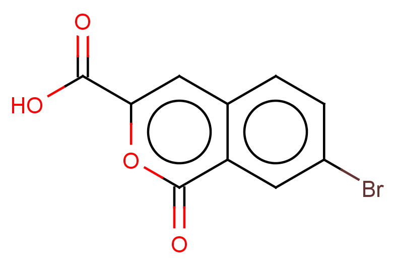 7-bromo-1-oxo-1H-isochromene-3-carboxylic acid