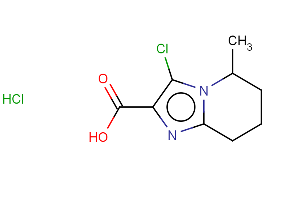 3-chloro-5-methyl-5H,6H,7H,8H-imidazo[1,2-a]pyridine-2-carboxylic acid hydrochloride