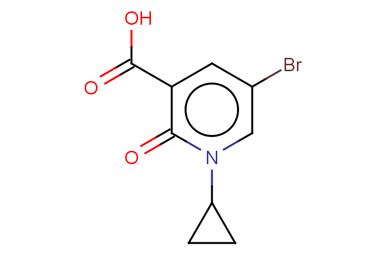 5-bromo-1-cyclopropyl-2-oxo-1,2-dihydropyridine-3-carboxylic acid