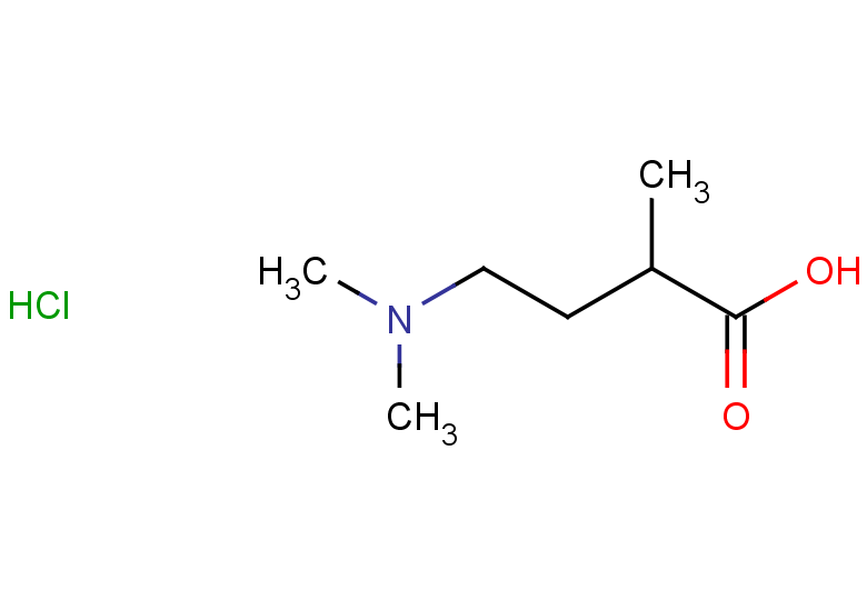 4-(dimethylamino)-2-methylbutanoic acid hydrochloride