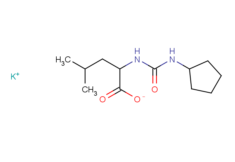 potassium 2-[(cyclopentylcarbamoyl)amino]-4-methylpentanoate
