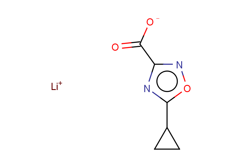lithium 5-cyclopropyl-1,2,4-oxadiazole-3-carboxylate