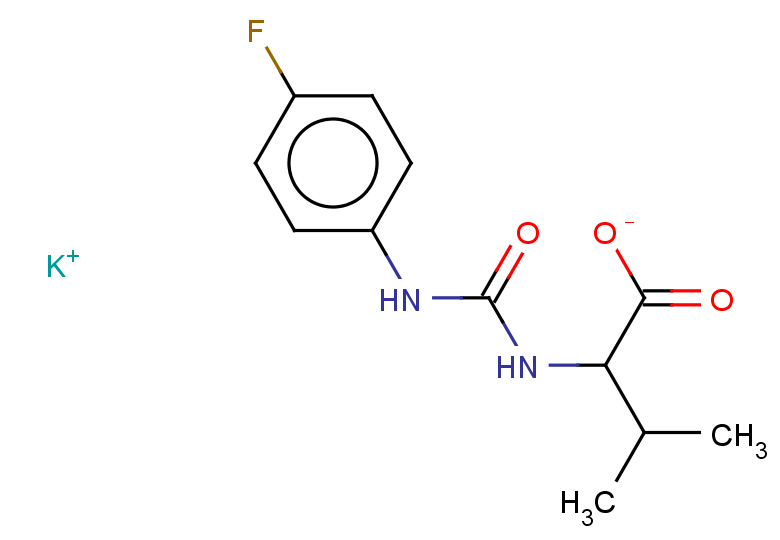 potassium 2-{[(4-fluorophenyl)carbamoyl]amino}-3-methylbutanoate