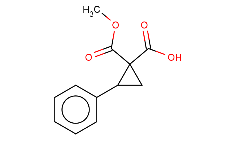 1-(methoxycarbonyl)-2-phenylcyclopropane-1-carboxylic acid