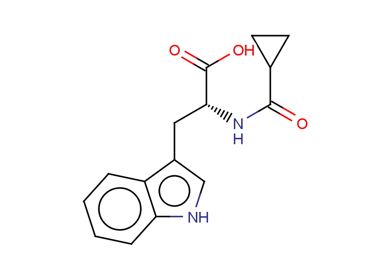 (2R)-2-(cyclopropylformamido)-3-(1H-indol-3-yl)propanoic acid