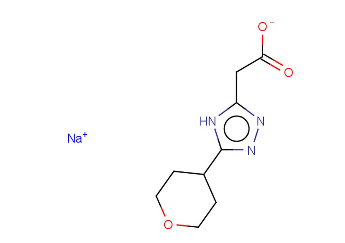 sodium 2-[5-(oxan-4-yl)-4H-1,2,4-triazol-3-yl]acetate