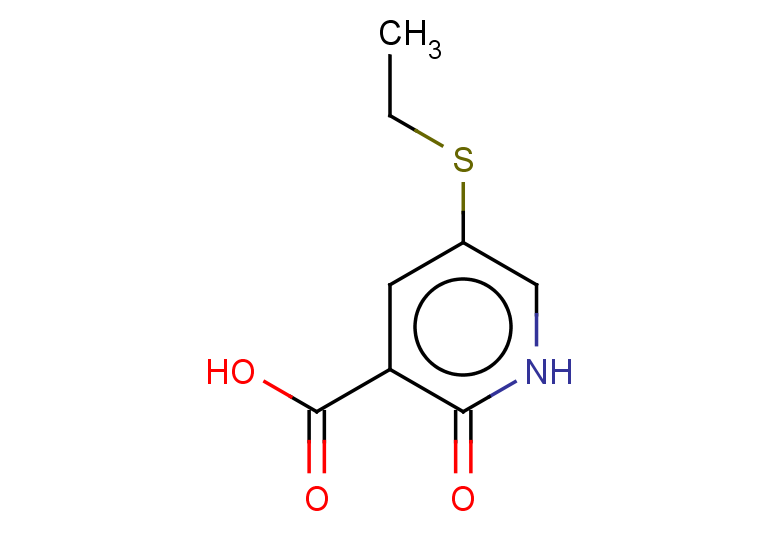 5-(ethylsulfanyl)-2-oxo-1,2-dihydropyridine-3-carboxylic acid