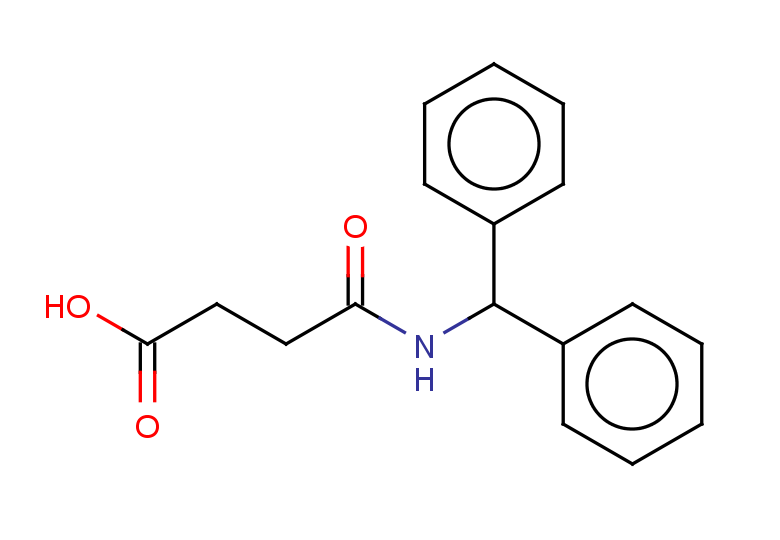 3-[(diphenylmethyl)carbamoyl]propanoic acid