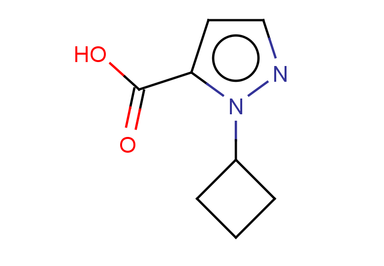 1-cyclobutyl-1H-pyrazole-5-carboxylic acid