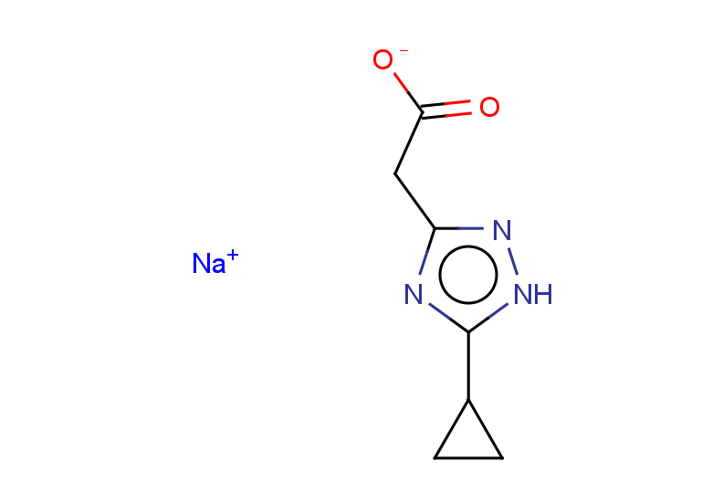 sodium 2-(5-cyclopropyl-1H-1,2,4-triazol-3-yl)acetate