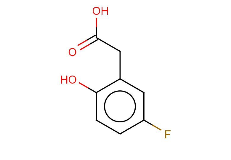 2-(5-fluoro-2-hydroxyphenyl)acetic acid