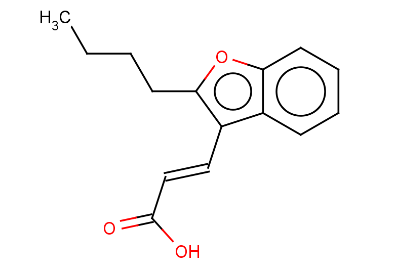 (2E)-3-(2-butyl-1-benzofuran-3-yl)prop-2-enoic acid