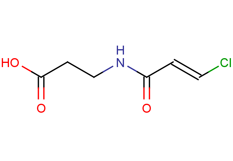 3-[(2E)-3-chloroprop-2-enamido]propanoic acid
