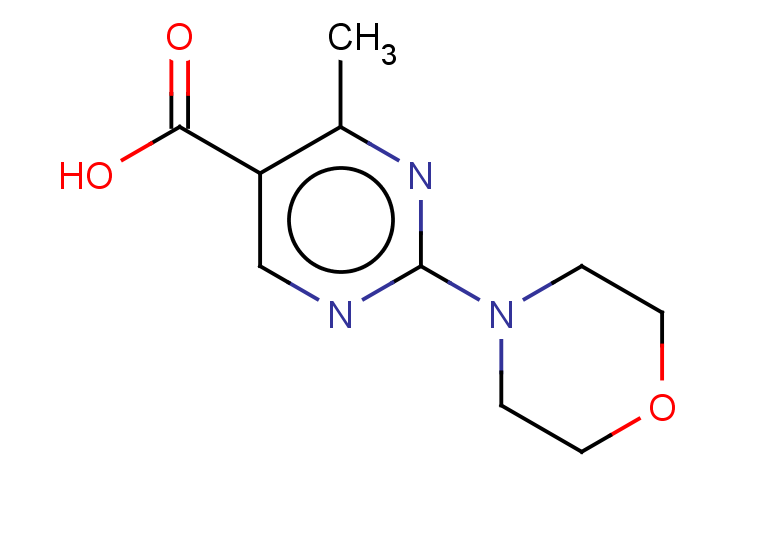 4-methyl-2-(morpholin-4-yl)pyrimidine-5-carboxylic acid