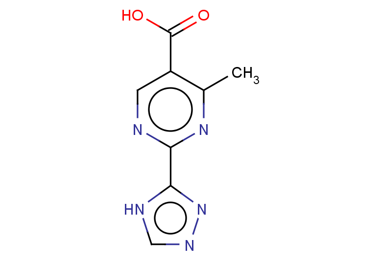 4-methyl-2-(4H-1,2,4-triazol-3-yl)pyrimidine-5-carboxylic acid