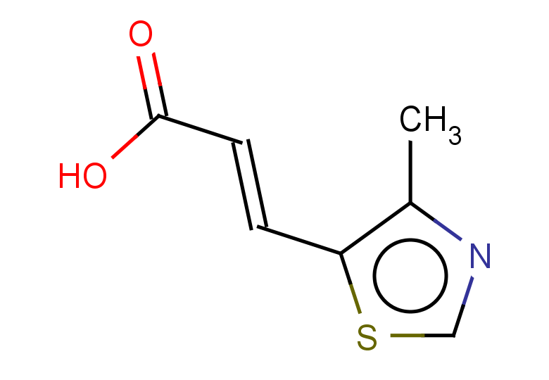 (2E)-3-(4-methyl-1,3-thiazol-5-yl)prop-2-enoic acid