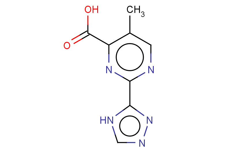5-methyl-2-(4H-1,2,4-triazol-3-yl)pyrimidine-4-carboxylic acid