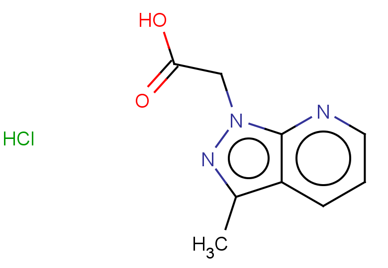 2-{3-methyl-1H-pyrazolo[3,4-b]pyridin-1-yl}acetic acid hydrochloride