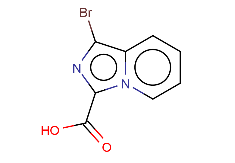 1-bromoimidazo[1,5-a]pyridine-3-carboxylic acid