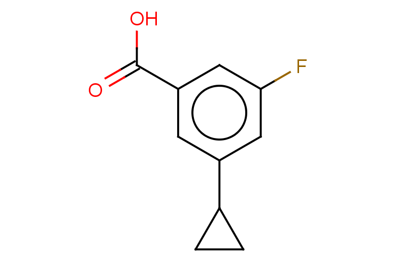 3-cyclopropyl-5-fluorobenzoic acid