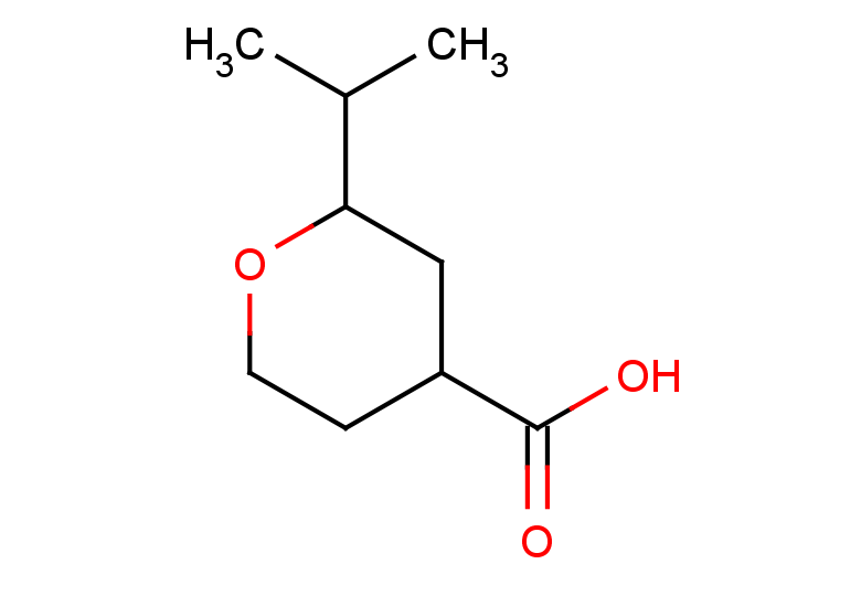 2-(propan-2-yl)oxane-4-carboxylic acid