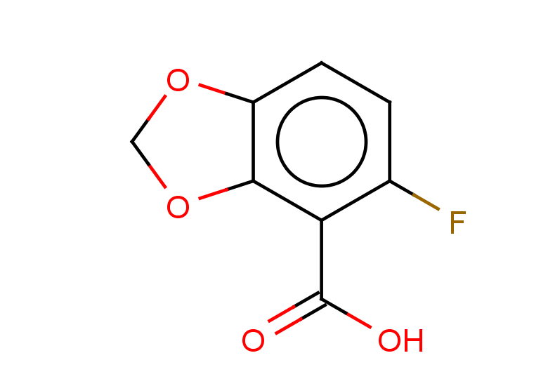 5-fluoro-1,3-dioxaindane-4-carboxylic acid