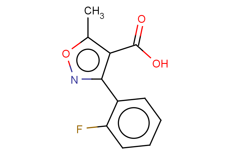 3-(2-fluorophenyl)-5-methyl-1,2-oxazole-4-carboxylic acid