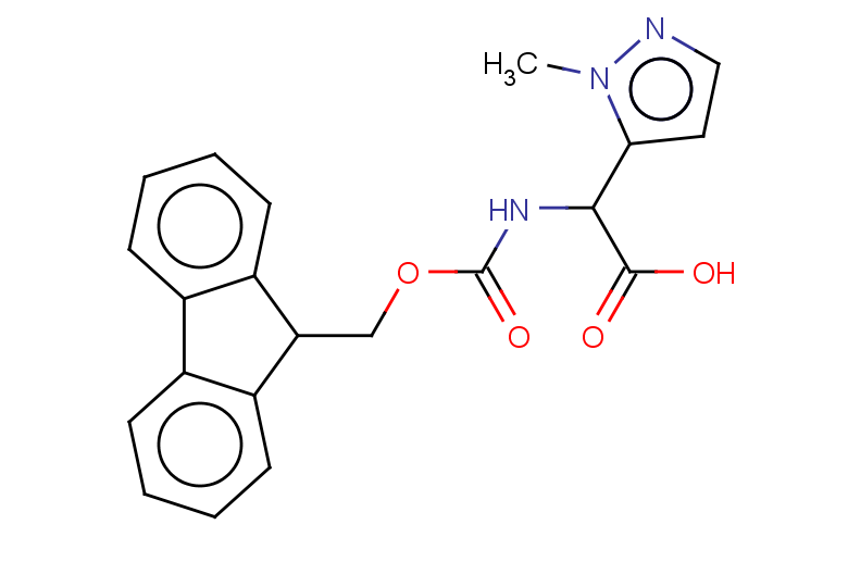 2-({[(9H-fluoren-9-yl)methoxy]carbonyl}amino)-2-(1-methyl-1H-pyrazol-5-yl)acetic acid