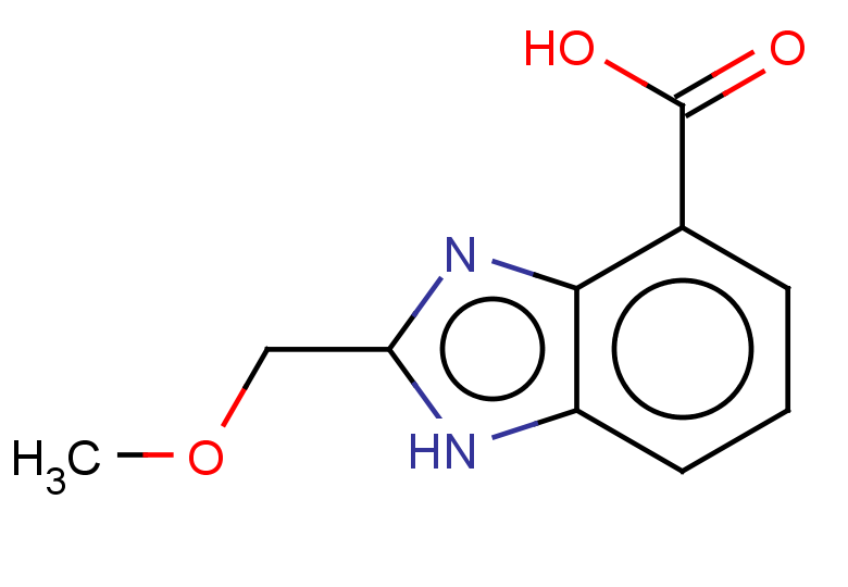 2-(methoxymethyl)-1H-1,3-benzodiazole-4-carboxylic acid