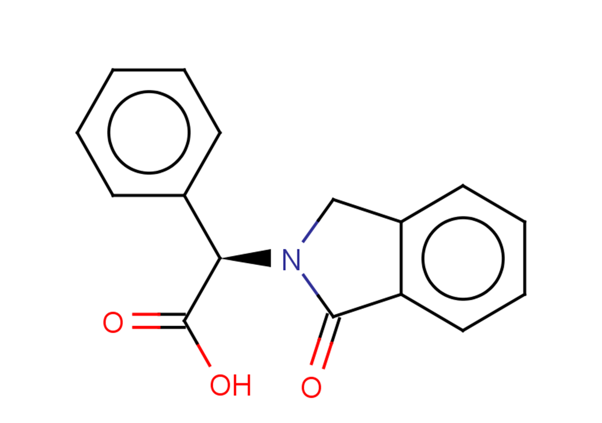(2R)-2-(1-oxo-2,3-dihydro-1H-isoindol-2-yl)-2-phenylacetic acid