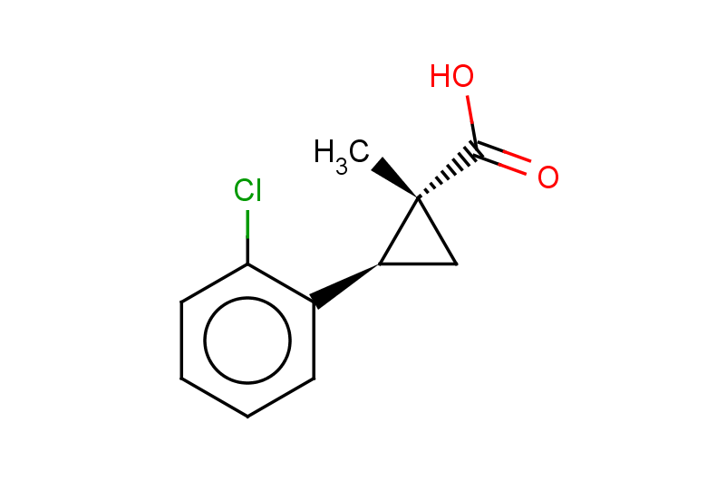 (1R,2R)-2-(2-chlorophenyl)-1-methylcyclopropane-1-carboxylic acid