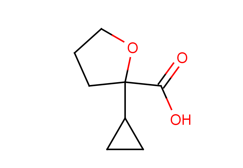 2-cyclopropyloxolane-2-carboxylic acid
