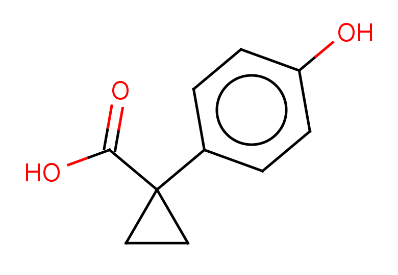 1-(4-hydroxyphenyl)cyclopropane-1-carboxylic acid