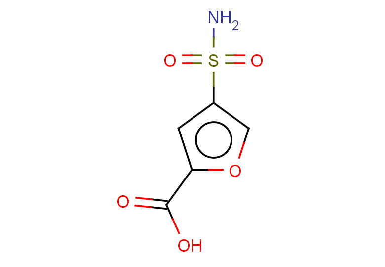 4-sulfamoylfuran-2-carboxylic acid