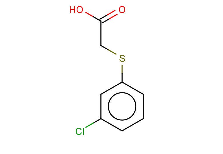 2-[(3-chlorophenyl)sulfanyl]acetic acid
