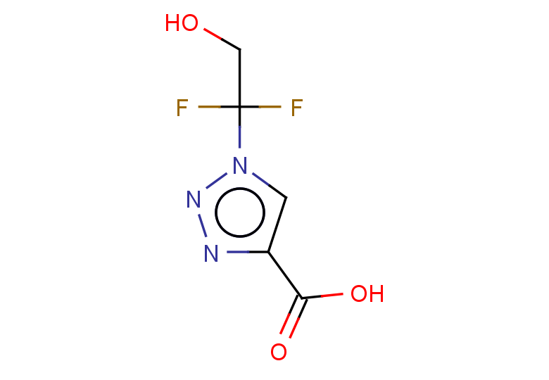 1-(1,1-difluoro-2-hydroxyethyl)-1H-1,2,3-triazole-4-carboxylic acid