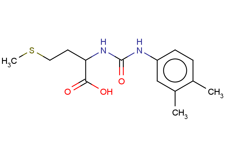2-{[(3,4-dimethylphenyl)carbamoyl]amino}-4-(methylsulfanyl)butanoic acid