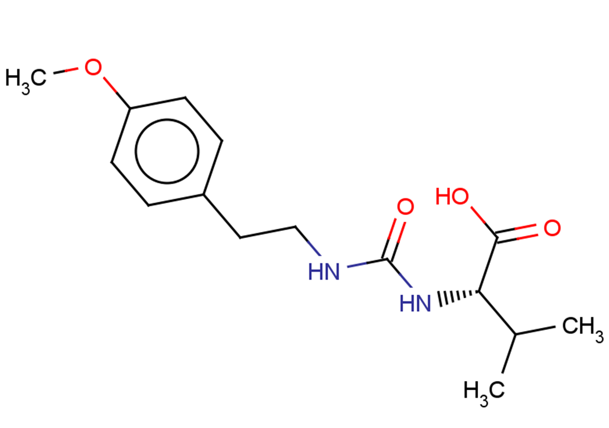 (2S)-2-({[2-(4-methoxyphenyl)ethyl]carbamoyl}amino)-3-methylbutanoic acid