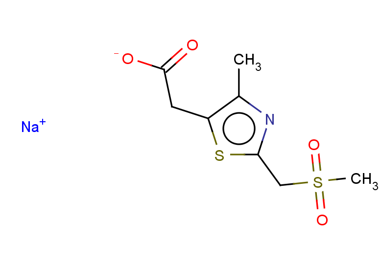 sodium 2-[2-(methanesulfonylmethyl)-4-methyl-1,3-thiazol-5-yl]acetate