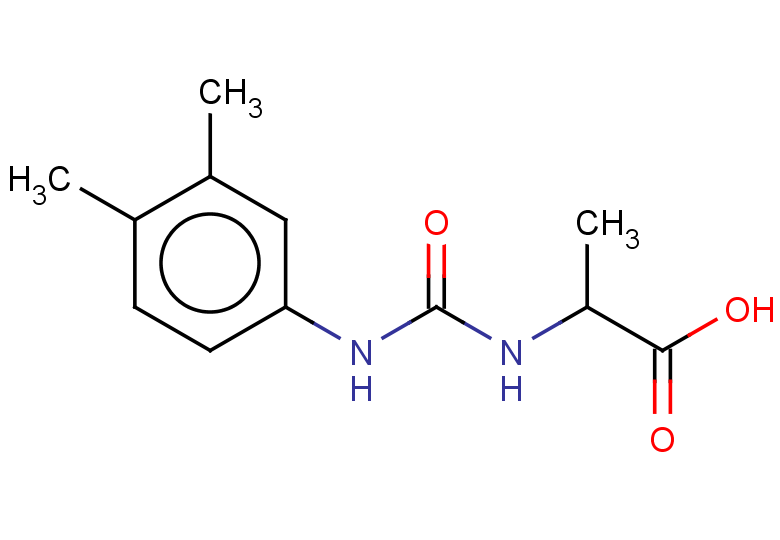 2-{[(3,4-dimethylphenyl)carbamoyl]amino}propanoic acid