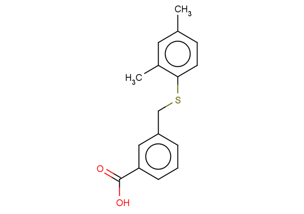 3-{[(2,4-dimethylphenyl)sulfanyl]methyl}benzoic acid