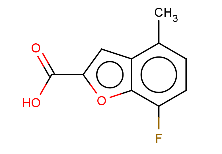 7-fluoro-4-methyl-1-benzofuran-2-carboxylic acid