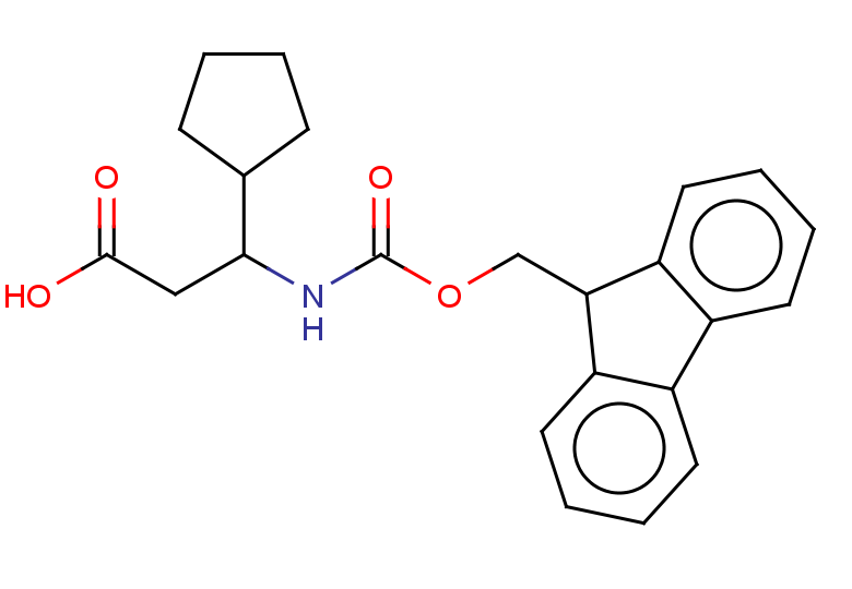 3-cyclopentyl-3-({[(9H-fluoren-9-yl)methoxy]carbonyl}amino)propanoic acid