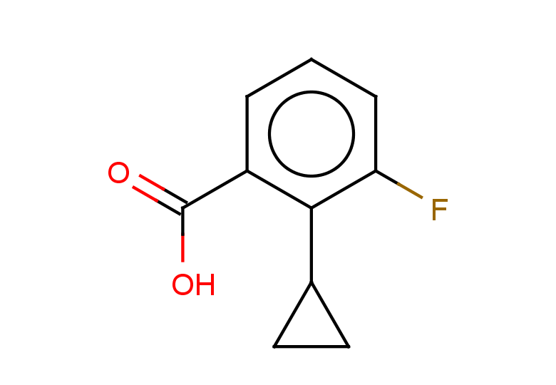2-cyclopropyl-3-fluorobenzoic acid