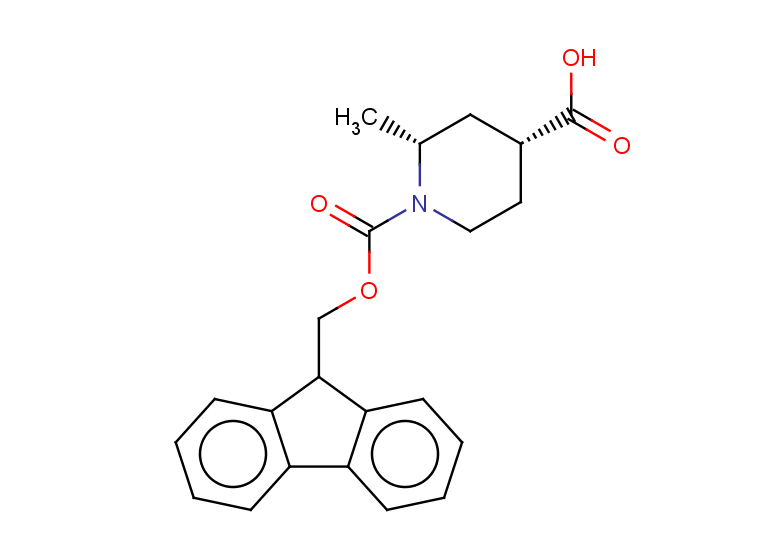 rac-(2R,4R)-1-{[(9H-fluoren-9-yl)methoxy]carbonyl}-2-methylpiperidine-4-carboxylic acid, cis